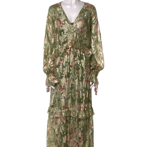 Hemant & Nandita Patterned Maxi Dress - Picture 5 of 5